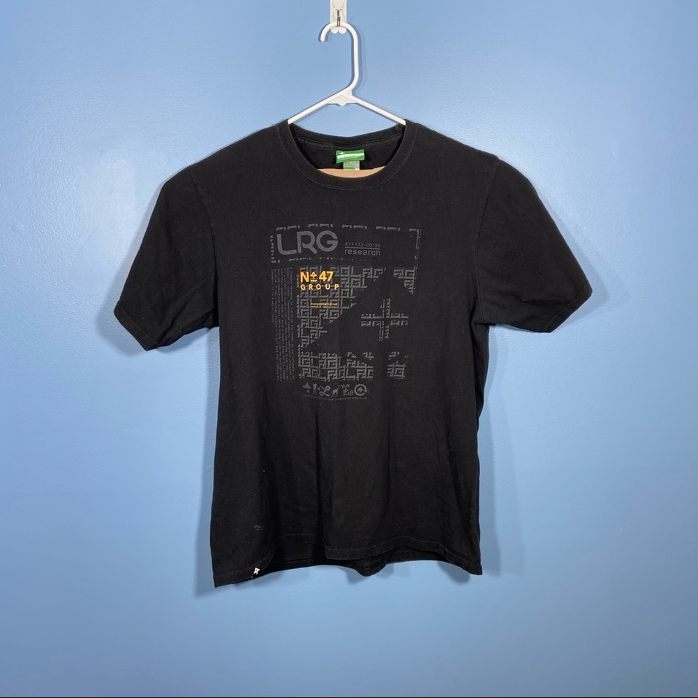 LRG black t-shirt size large